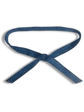 Sofia Vergara Denim Tie Belt Y2K Aesthetic NWOT